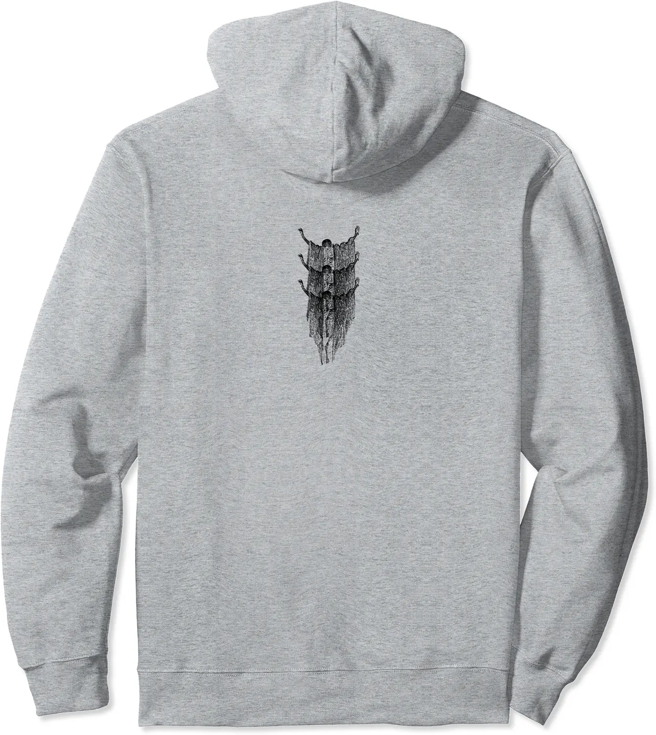 Dry Bones Pastel Goth Creepy Spiritual Skeleton Pattern Pullover Hoodie - Kevincifuen Shop 66B09PZP8GQN