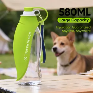 Pet Water Bottle for Dogs and Cats Portable Outdoor Travel Water Dispenser Reusable Pet Drinking Cup Pet Supplies Essential