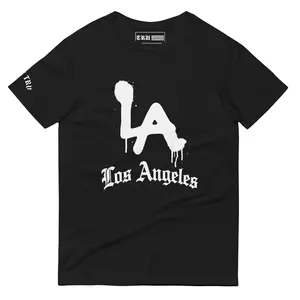 Tru Designs LA Culture "Stencil Drip" Old English Graphic Tee