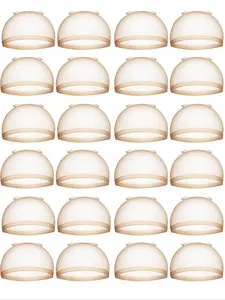Transparent HD Adjustable Wig Cap for Women, Ultra-Thin Stretch Nylon Stocking Cap for Lace Front Wigs