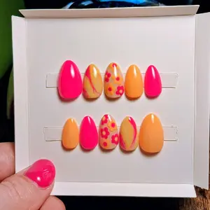Tropical Paradise Press-On Nails