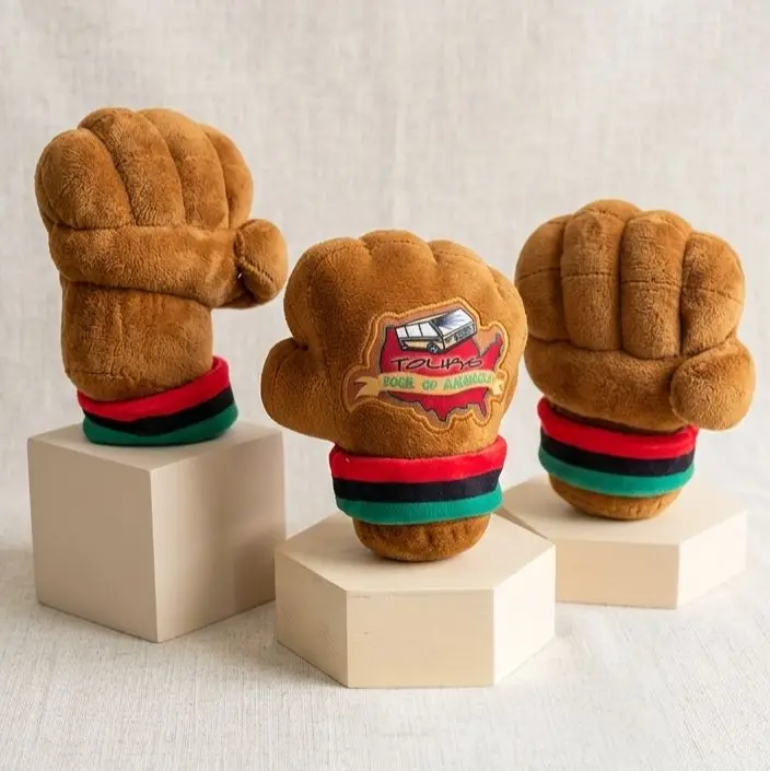 Plush Black Power Pillow Fight the Power Pillow SOAT Pillow soatours