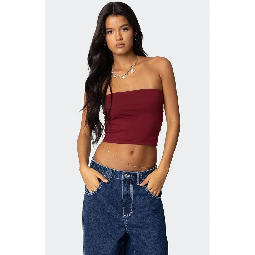 Edikted Women's Basic Tube Top
