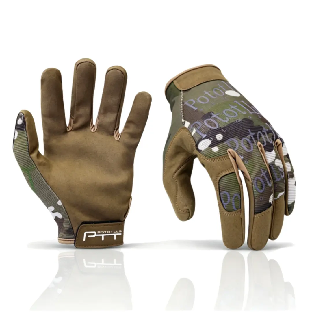 Multipurpose Full Finger Work Gloves for Men and Women, Lightweight and Breathable Anti Slip Gloves for Cycling, Driving & Hiking, Multipurpose Work Gloves