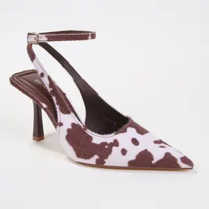 Carmia Crisscross Ankle Strap Stiletto Heels