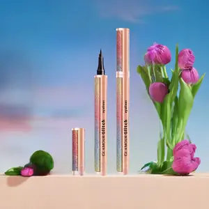 GlamLine Waterproof Liquid Eyeliner with Fine-Tip Applicator - Shimmer, Sweatproof, Single Item Beauty & Personal Care Makeup Cosmetic
