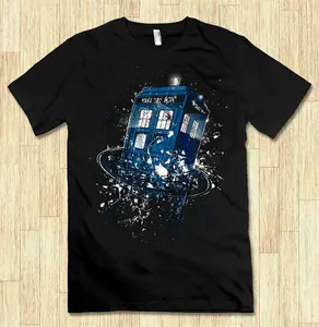 Doctor TARDIS T-Shirt Police Box, Doctor Shirt, The Doctor Shirt, Time Lord Funny Tee Shirt, David Tennant Movie Shirt, Father's Day Shirt, Gifts For Dad, Husband, Dad's Shirt Casual Classic