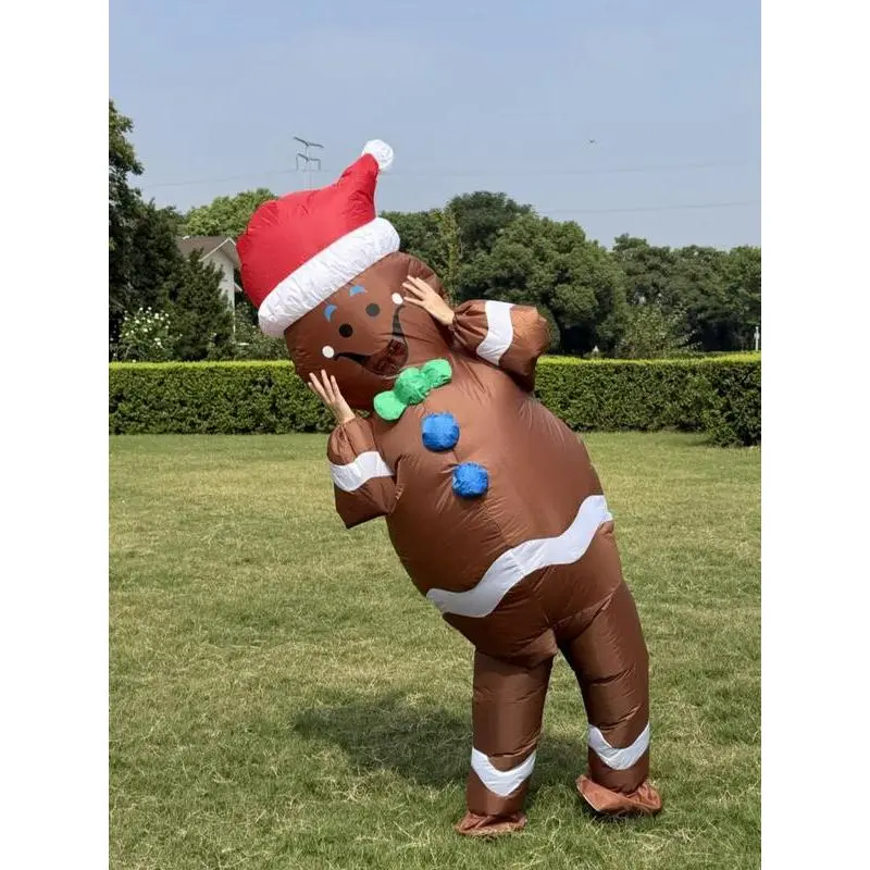 Christmas Inflatable Costumes, Holiday Party Performance Props, Adult Unisex Halloween, New Year Celebration Dress-Up Christmas Inflatable Costumes, Holiday Party Performance Props, Adult Unisex Halloween, New Year Celebration Dress-Up