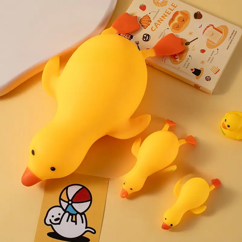 Cute Goose and Duck Antistress Squishy Fidgets Toys – Decompression Stretch Toys for Kids & Adults, Best Gift for Friends