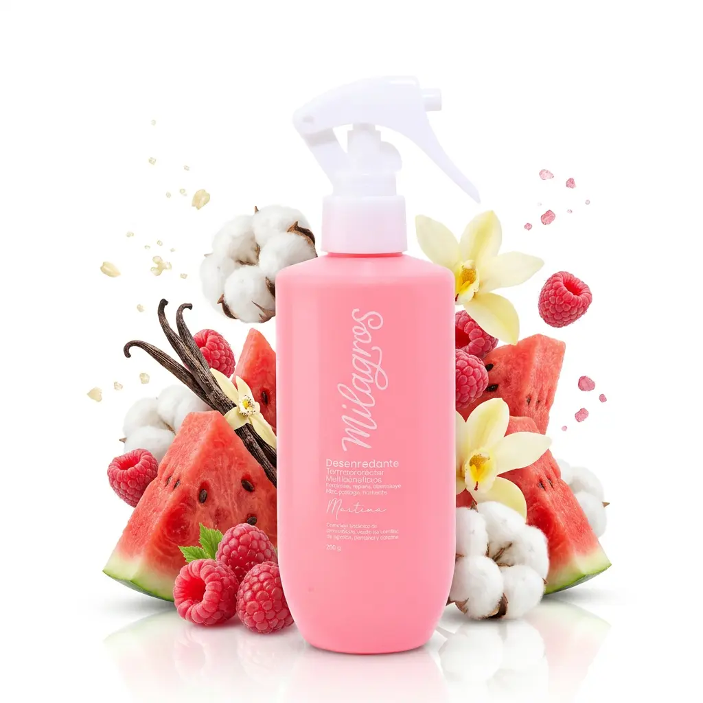 Milagros Termoprotector Desenredante en Spray – Limited Edition Martina | Hair Softness & Manageability Support | 250 g