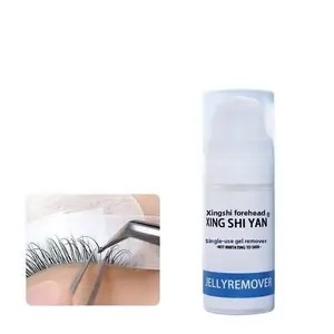 Quick Remove Glue Gel Eyelash Remover Cream Serum Care Skin Glow Body Lash Corrector Makeup Remover Single Root Easy Use Gentle Skincare