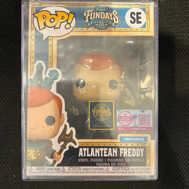 Freddy funko as Atlantean freddy