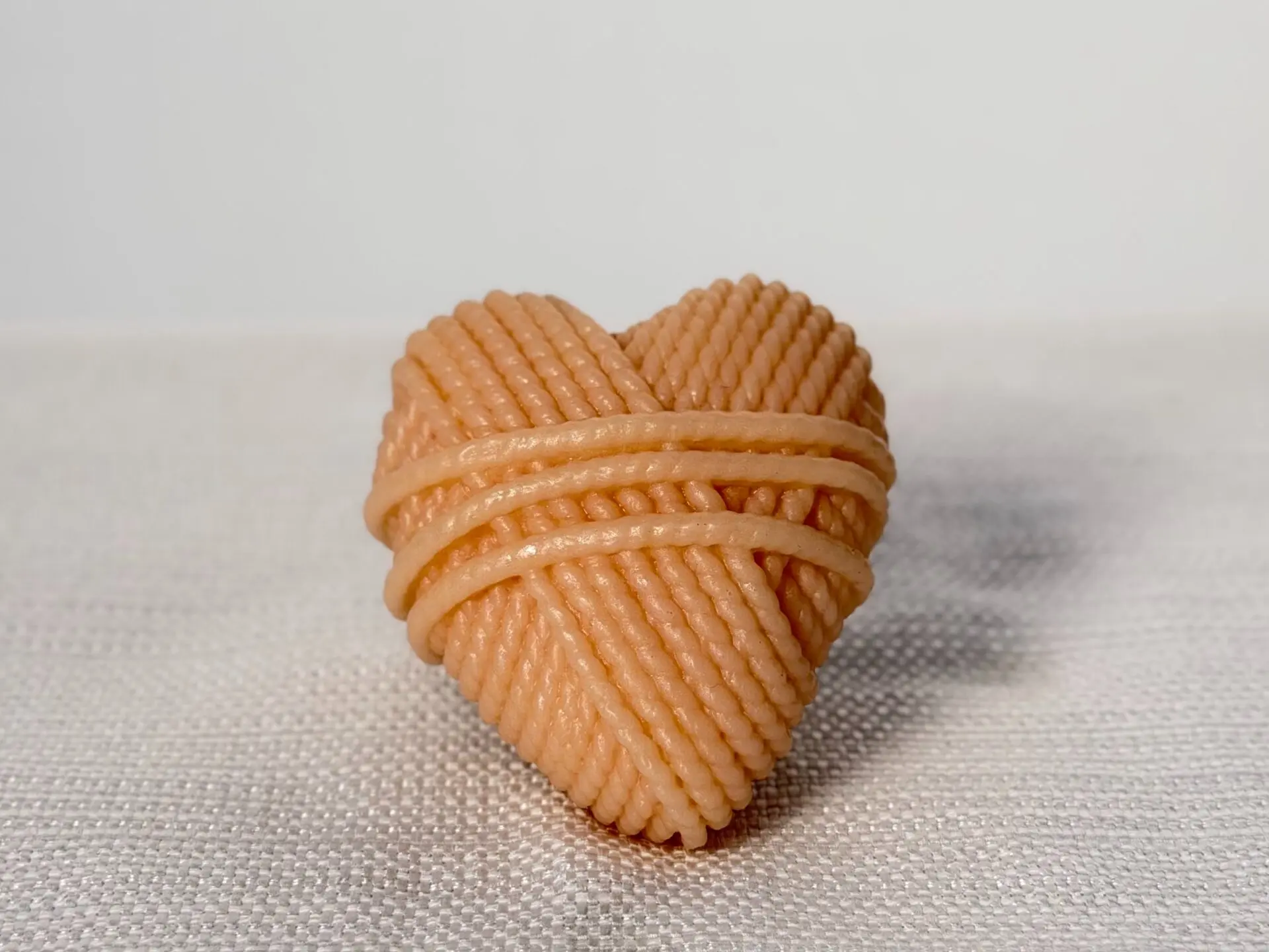 Yarn Heart Handmade Artisan Goat Milk Soap – Cozy Heart-Shaped Moisturizing Bar
