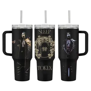 Vintage Sleep Token Music Tumbler  20oz/40oz Gifts, Sleep Token Band Tumbler, Gift For Fans