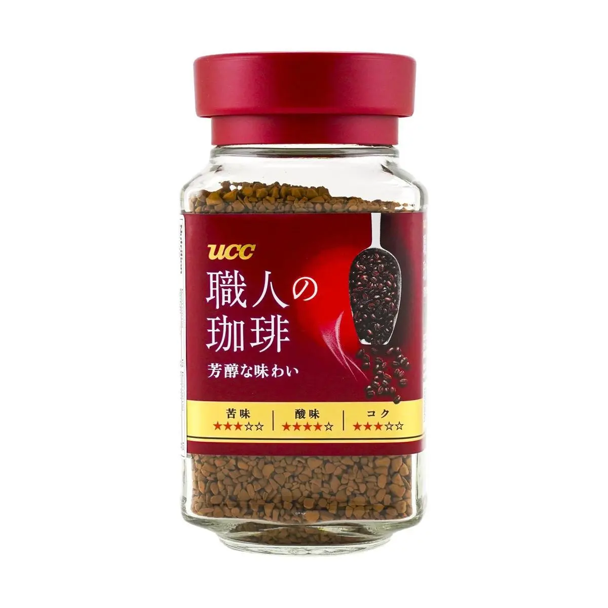 UCC The Blend 117 Instant Coffee Powder - Rich & Mellow, 90g Jar - Authentic Japanese "Craftsman" Brew, Smooth & Aromatic