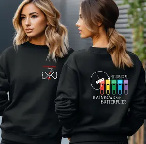 Personalized Phlebotomist Double Sided Sweatshirt, Custom Medical Sweater, Phlebotomy Tech Shirt, Gift For New Phlebotomist, Phlebotomy Tee Both Side