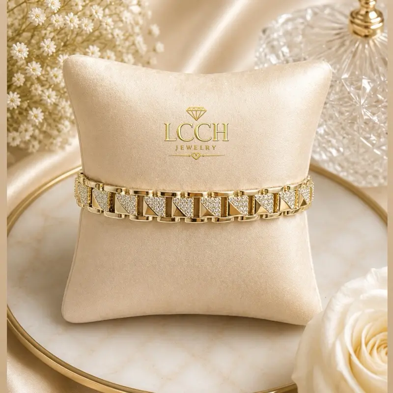 #59 Bracelet - High-quality 14K gold-filled with a protective coating for everyday wear. 19cm