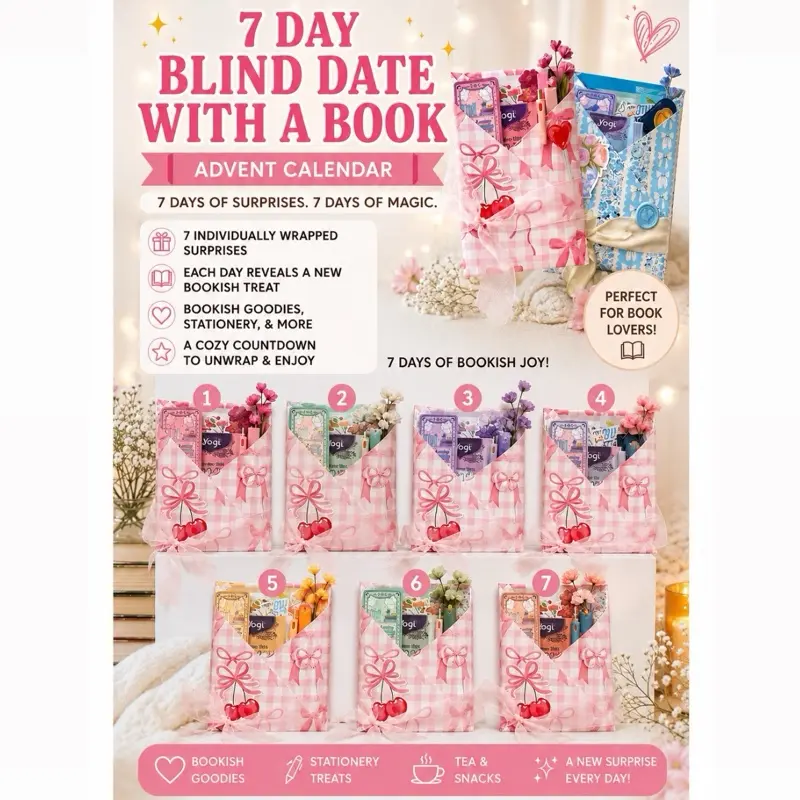 7 Day Advent Calendar | Blind Date with a Book