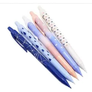Blue Series Mechanical Pencils, Black Lead 0.7mm Point Automatic Pencil for drafting, Refillable Pencils Pack of 5 count...