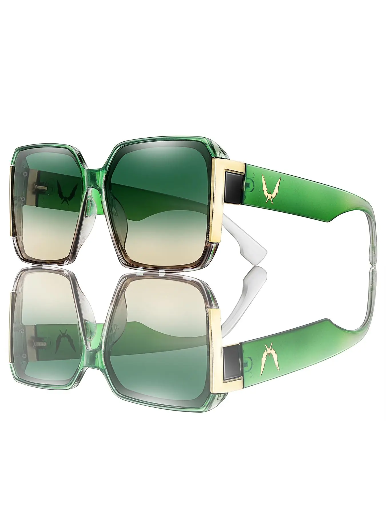 Unisex Fashionable Tinted Lens Sunglasses, Trendy Casual Sunglasses for Outdoor Sports, Fashion Accessories for Outdoor Travel Beach, Fashionable Frames Sunglasses