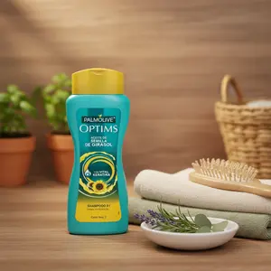 Palmolive Optims Sunflower Shampoo 1000 ml Gentle Everyday Formula with Sunflower Extract for Soft Smooth Hair