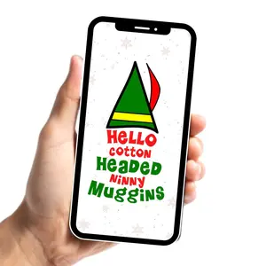 Buddy The Elf Christmas Party Invitation - Buddy The Elf Christmas Party Theme Invite