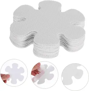 24PCS Original Bathtub Stickers Non-Slip Safety Shower Treads Adhesive Appliques for Easy Installation and Strong Adhesion