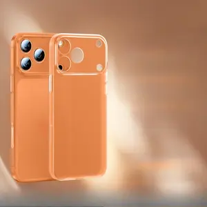 New Ultra-Thin Matte Bare Phone Case Cover for iPhone 17 Pro Max, 17 Air, 17 Pro, 17, 16, 16 Pro, 16 Pro Max, 15, 15 Pro, 15 Pro Max, 14, 14 Pro Max