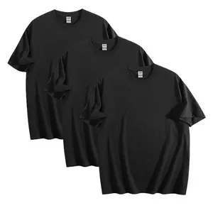 3-Pack 100% Cotton Unisex T-Shirts Classic Crew Neck Casual Soft Tees Comfortable Everyday Basic Tops Breathable