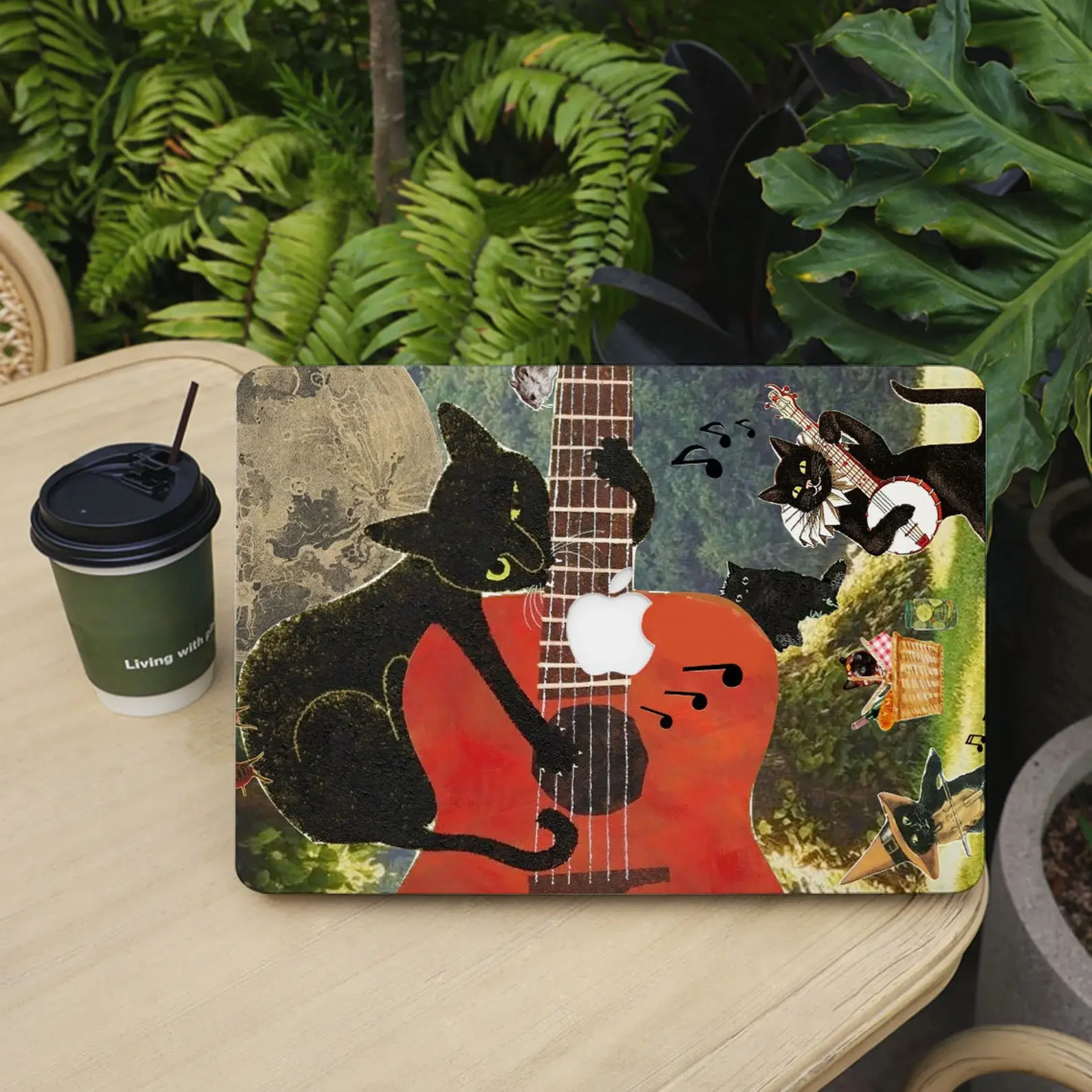 Funny Cat Print MacBook Case for MacBook Air 15 13, MacBook Pro 16 14 13 Inch,  MacBook Protective Case Cover