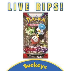 Scarlet & Violet Booster Pack playing card