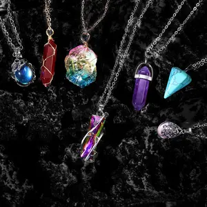 Vintage Crystal Pendant Necklace for Women, Natural Carnelian Chakra Healing, Bohemian Sun & Moon Sunflower Necklace, 925 Sterling Silver Dainty Jewelry, Unique Gift for Her, Birthday Christmas BFF Present