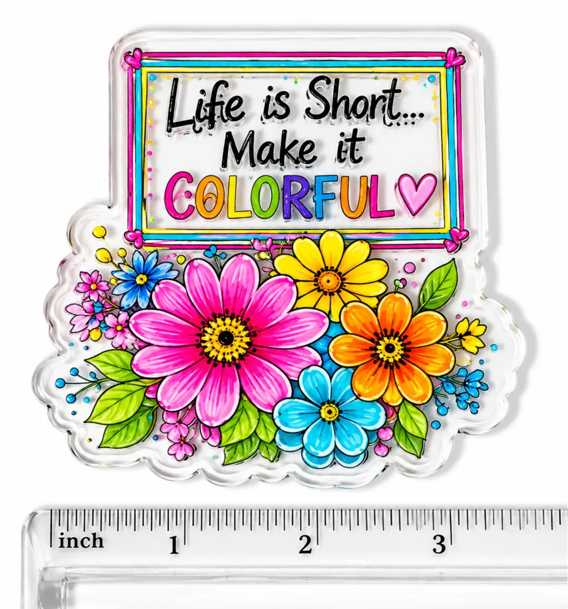 Life Is Short-Themed Page Clip,