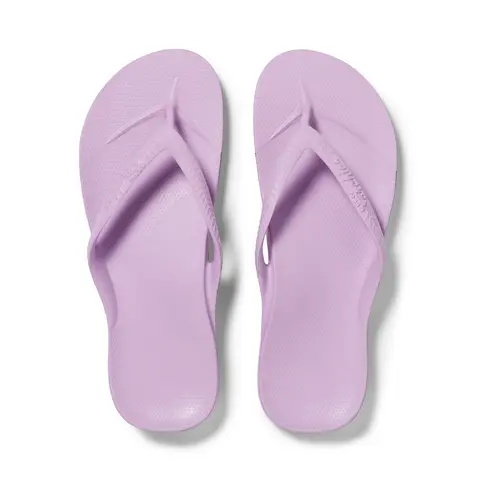 ARCHIES Lilac Arch Support Flip Flops