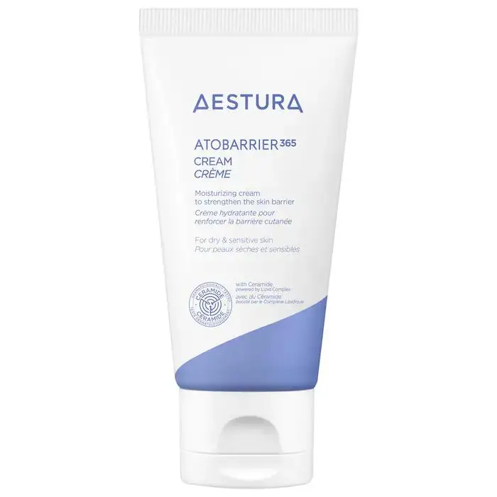 AESTURA  Mini ATOBARRIER365 Cream Moisturizer with Ceramides & Niacinamide for Skin Moisture Barrier Repair