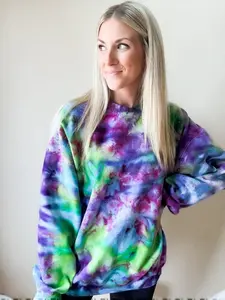 Witches Brew Ice Dye Crewneck Sweatshirt