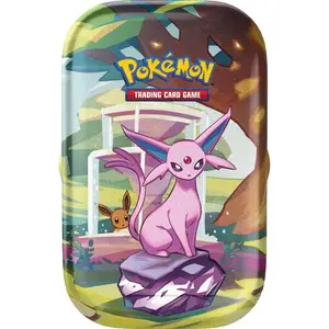 Pokemon TCG Prismatic Evolutions Mini Tin Espeon SV8.5