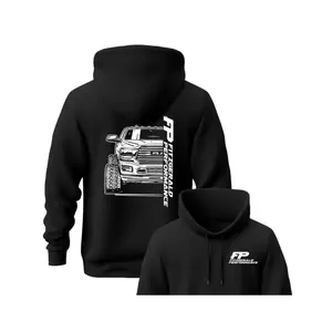 Fitzgerald Performance Hoodie, FP Pickup Truck Graphic Pullover, Diesel Mechanic Streetwear Sweatshirt, Gift for Truck Lovers