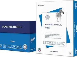Hammermill Printer Paper, Tidal 20 lb Copy Paper, 8.5 x 11-3 Ream (1,500 Sheets) - 92 Bright