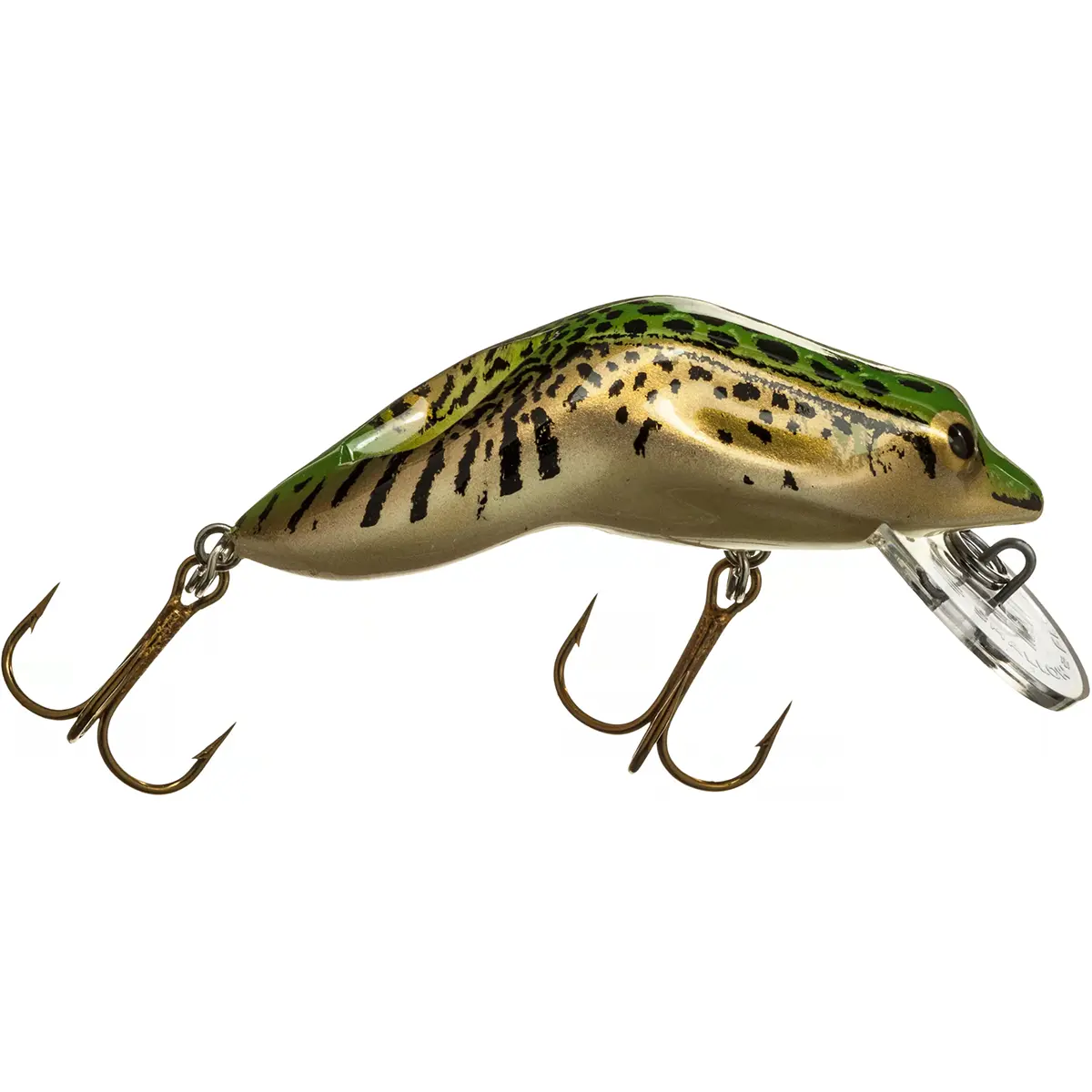 Rebel Wee Frog Fishing Lure - 3/8 oz, Northern Leopard Frog Design, #6 Hooks