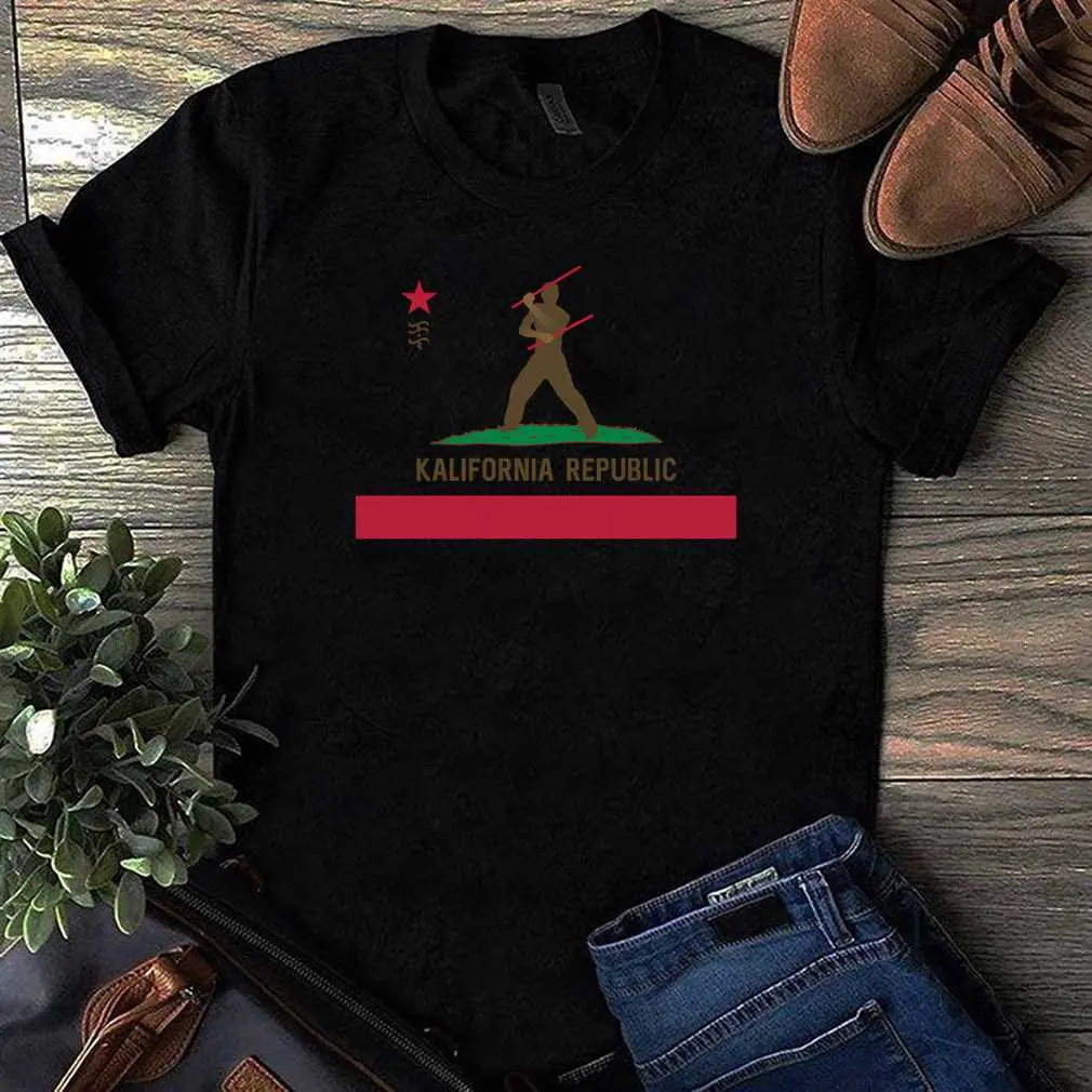 Kalifornia Republic Kali Silat Filipino Martial Arts -  -  T-Shirt