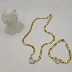 Rodriguezjewelry # 2131 necklace necklace (20 inches ) # 2132 bracelet (9.5 inches )