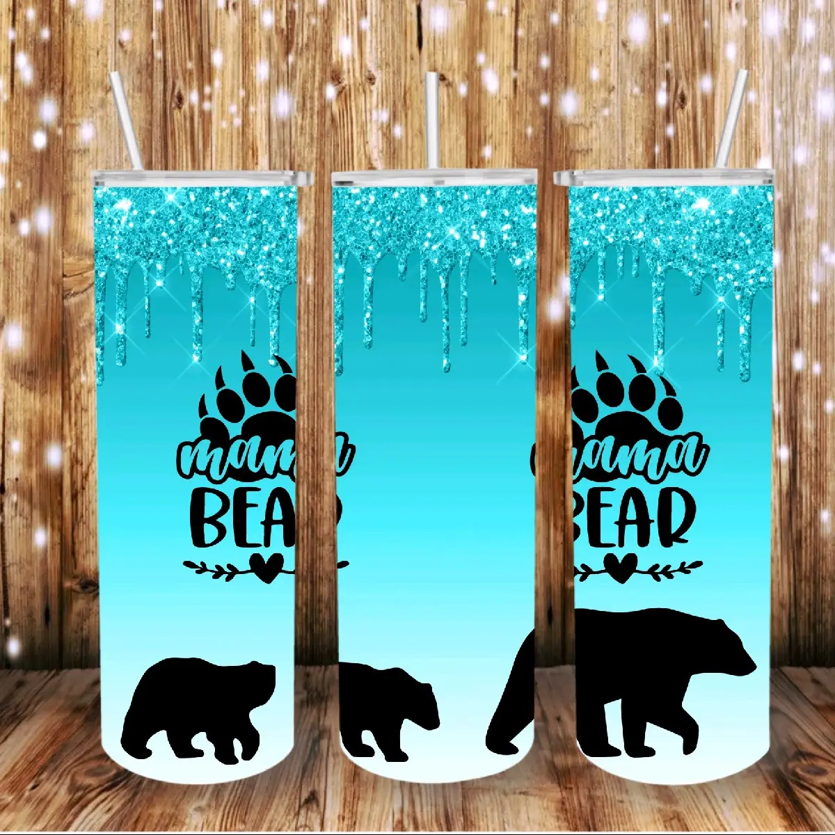 Mama Bear Pride Tumbler
