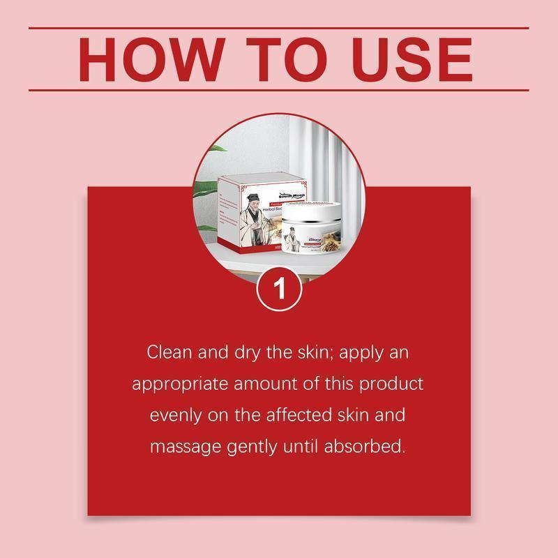 [TikTokShopBlackFriday] Herbal Skin Repair Body Cream – South Moon Chinese Herb-Infused Soothing Formula for Eczema & Psoriasis, Relieves Dry Itchy Sensitive Skin, Anti-Bacterial & Deep Moisturizing, TikTok Viral Skin-Improving Care