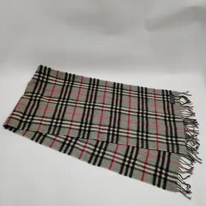 Pre-owned Burberrys Scarf Gray 11517956527/252138