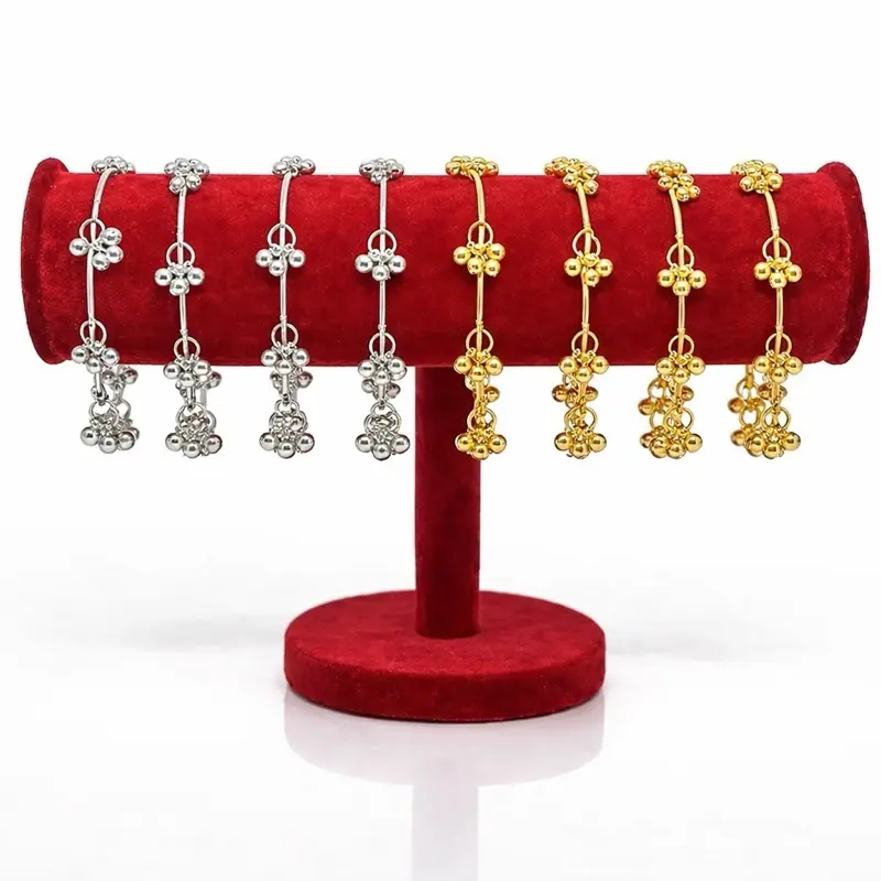 Kasmiri Gugru Bangles 4 Pcs Set - Elegant Gold & Silver Color Jewelry for Women, Versatile for Special Occasions & Everyday Wear, Perfect Gift, Classic Look, Timeless Appeal