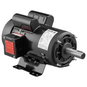 VEVOR 5 HP Electric Motor, 1725RPM Air Compressor Motor, CW/CCW Rotation, 1.125 inch Shaft Diameter, 2.75inch Shaft Length, 20.7N. m Torque, Single-Phase, ODP Cooling, 230V, 184T Frame