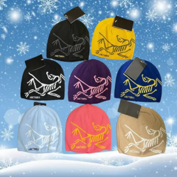 Arc’teryx Bird Head Toque Beanie Collection, Warm Knit Winter Hats in Multiple Colors, Unisex Outdoor Ski & Casual Streetwear Cap