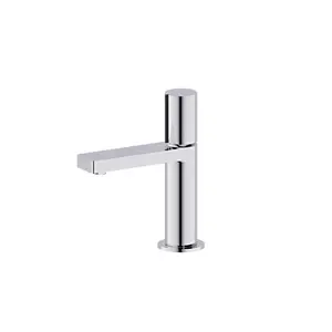 Aquamoon Barcelona Collection Single Lever Bathroom Vanity Faucet Chrome Finish Adjustable Flow Control