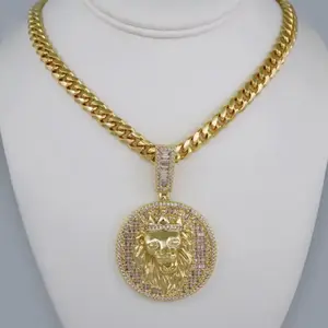 Cadenas & Colgantes - Chain W Pendants - 14K Real Color - Zircon Stone - 6mmX60cm